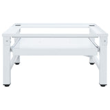 Vidaxl Washing MachineverHoger con estante extensible blanco
