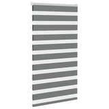 Vidaxl zebra válcový slepý 75x100 cm šířka tmavé tmavé šedé