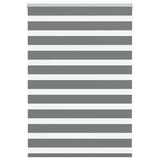 Vidaxl zebra válcový slepý 110x100 cm šířka tmavé šířky 105,9 cm tmavě šedá