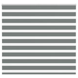 Vidaxl Zebra roller blind 155x100 cm Fabric width 150.9 cm dark gray