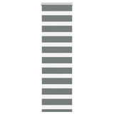 Vidaxl Zebra roller blind 40x150 cm dust width 35.9 cm dark gray