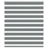 Vidaxl Zebra roller blind 105x150 cm Fabric width 100.9 cm dark gray