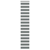 Vidaxl Zebra Roller Slepi 45x200 cm Širina prahu 40,9 cm temno siva