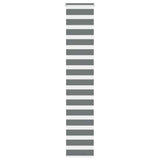 Vidaxl Zebra roller blind 50x200 cm dust width 45.9 cm dark gray