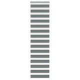 Vidaxl zebra válcový slepý 55x200 cm šířka tmavé tmavé šedé