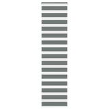 Vidaxl Zebra roller blind 70x200 cm dust width 65.9 cm dark gray