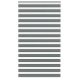 Vidaxl zebra válcový slepý 125x200 cm šířka tmavé šířky 120,9 cm tmavě šedá