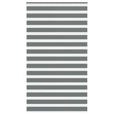 Vidaxl zebra válcový slepý 130x200 cm šířka tmavé tmavé šedé