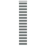 Vidaxl Zebra Roller Slepi 50x230 cm Širina tkanine 45,9 cm temno siva