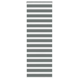 Vidaxl Zebra roller blind 90x230 cm Fabric width 85.9 cm dark gray