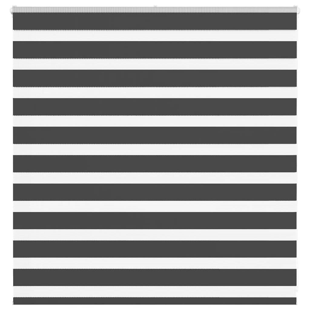 Vidaxl zebra roller slepý 140x100 cm šířka tkaniny 135,9 cm černá