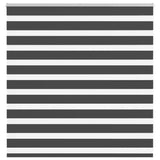 Vidaxl zebra roller slepý 140x100 cm šířka tkaniny 135,9 cm černá