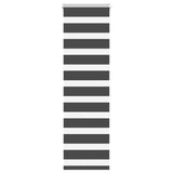 Vidaxl Zebra roller blind 40x150 cm dust width 35.9 cm black