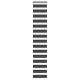 Vidaxl Zebra roller blind 50x200 cm Fabric width 45.9 cm black