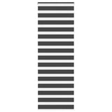 Vidaxl Zebra roller blind 70x200 cm dust width 65.9 cm black