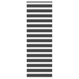 Roleta zebra VidaXL 80x200 cm szerokość tkaniny 75,9 cm czarna