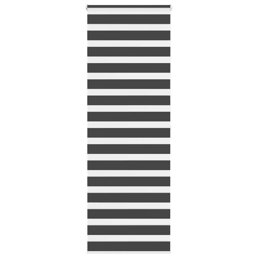 Vidaxl Zebra roller blind 90x200 cm Fabric width 85.9 cm Black