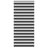 Vidaxl Zebra roller blind 110x200 cm Fabric width 105.9 cm Black