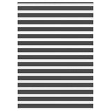 Vidaxl zebra rolgordijn 160x200 cm stofbreedte 155,9 cm zwart