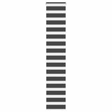 Vidaxl Zebra roller blind 40x230 cm Fabric width 35.9 cm Black