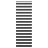 Vidaxl zebra roller slepý 80x230 cm šířka tkaniny 75,9 cm černá