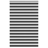 Vidaxl Zebra roller blind 145x230 cm Fabric width 140.9 cm Black