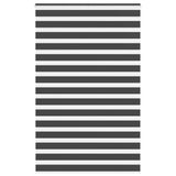 Vidaxl zebra rolgordijn 150x230 cm stofbreedte 145,9 cm zwart