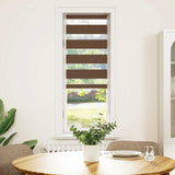Vidaxl Zebrach Boll blann 50x100 c c cr Staubbreet 45.9 cm Polyester brong brong