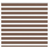 Vidaxl Zebra Roller Slepi 165x100 cm Širina prahu 160,9 cm poliestrska rjava