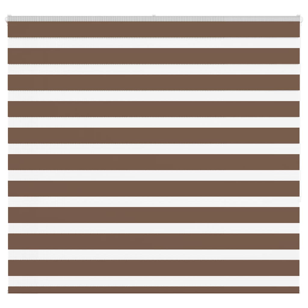 Vidaxl Zebra roller blind 160x150 cm dust width 155.9 cm polyester brown