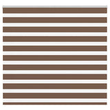 Vidaxl Zebra roller blind 160x150 cm dust width 155.9 cm polyester brown