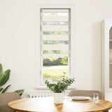 Vidaxl Zebra roller blind 50x230 cm Fabric width 45.9 cm Polyester Brown