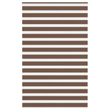 Vidaxl Zebra roller blind 145x230 cm Fabric width 140.9 cm polyester brown