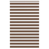 Vidaxl Zebra Roller Slepi 150x230 cm Širina tkanine 145,9 cm poliestrska rjava