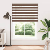 Vidaxl Zebra Roller Slepa 165x230 cm Širina tkanine 160,9 cm poliestrska rjava