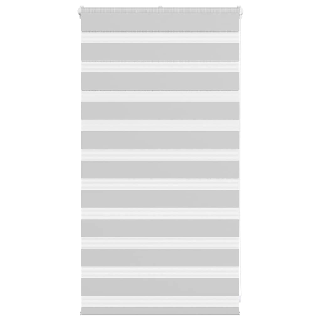 Vidaxl zebra válcový slepý 90x100 cm šířka tkaniny 85,9 cm světle šedá