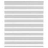 Vidaxl zebra roller slepý 130x100 cm šířka prachu 125,9 cm světle šedá