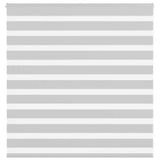 Vidaxl Zebra roller blind 145x100 cm Fabric width 140.9 cm light gray