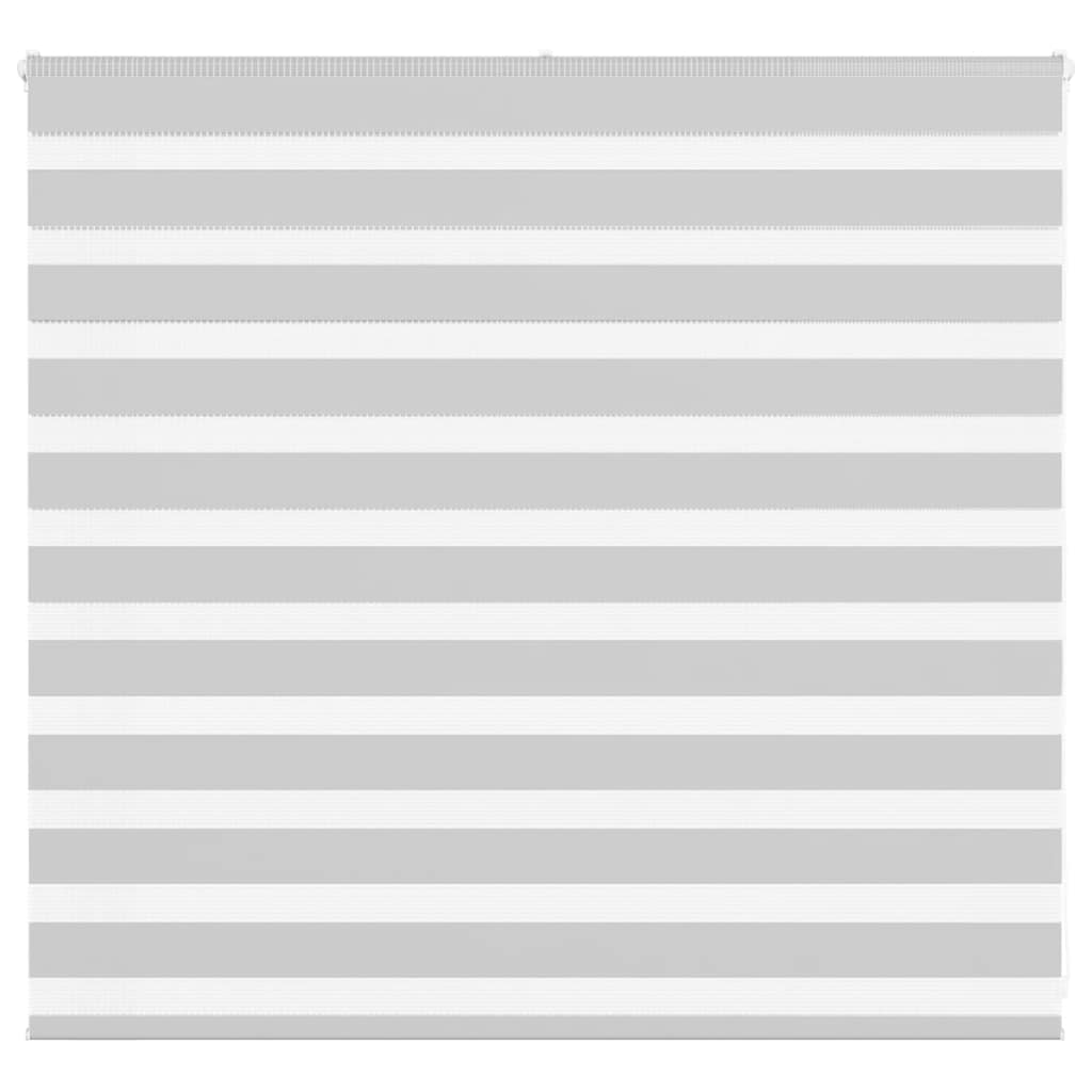 Vidaxl Zebra Roller Slepi 165x100 cm Širina tkanine 160,9 cm svetlo siva