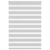 VidaXL zebra rolo 110x150 cm širina blaga 105,9 cm svetlo siva