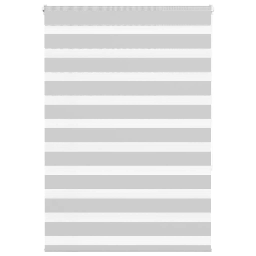 Vidaxl zebra válcový slepý 115x150 cm šířka prachu 110,9 cm světle šedá