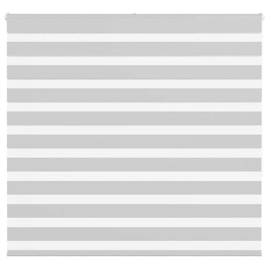 Vidaxl Zebra roller blind 160x150 cm fabric width 155.9 cm light gray