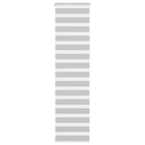 Vidaxl zebra válcový slepý 60x200 cm Šířka prachu 55,9 cm světle šedá