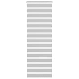 Vidaxl Zebra roller blind 85x200 cm Fabric width 80.9 cm light gray