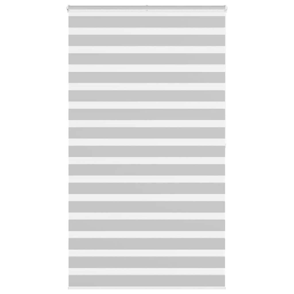 Vidaxl zebra válcový slepý 120x200 cm šířka tkaniny 115,9 cm světle šedá