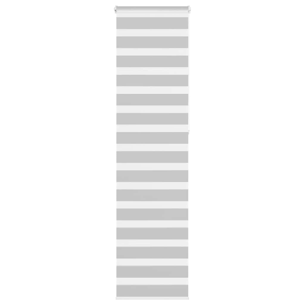 Vidaxl Zebra roller blind 60x230 cm Fabric width 55.9 light gray