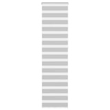 Vidaxl Zebra roller blind 60x230 cm Fabric width 55.9 light gray