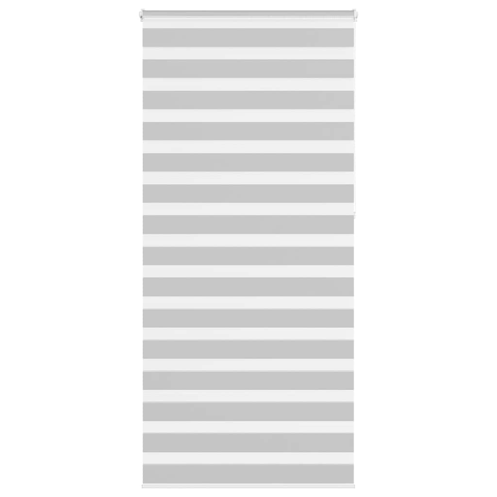 Vidaxl zebra válcový slepý 100x230 cm šířka tkaniny 95,9 cm světle šedá