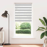 Vidaxl zebra válcový slepý 100x230 cm šířka tkaniny 95,9 cm světle šedá