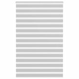 Vidaxl zebra roller slepý 140x230 cm šířka tkaniny 135,9 cm světle šedá